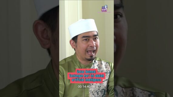 Ustaz Solmed: Tantangan hari ini adalah artificial intelligence