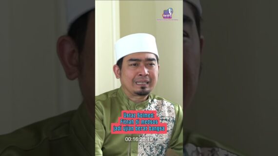 Ustaz Solmed: Fitnah di medsos jadi ujian berat bangsa