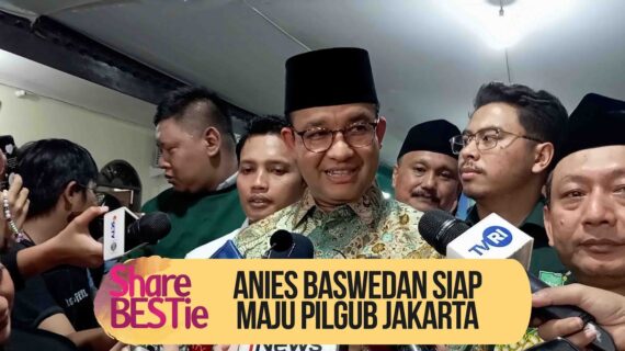 Anies Baswedan Silaturahmi ke Kantor DPW PKB, Siap Maju Pilgub Jakarta