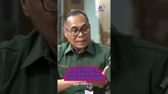 Prof Hikmahanto: Ekonomi Amerika Serikat sudah kalah sama Tiongkok