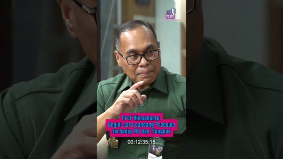 Prof Hikmahanto: Begini cara pandang Prabowo terhadap AS dan Tiongkok
