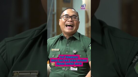 Prof Hikmahanto: Ibarat batu bata walau berlumut digosok kembali merah