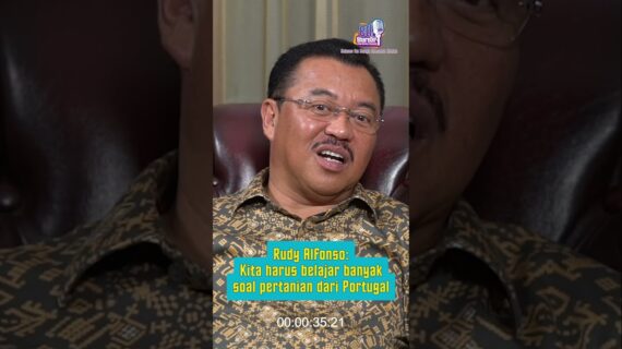 Rudy Alfonso: Kita harus belajar banyak soal pertanian dari Portugal