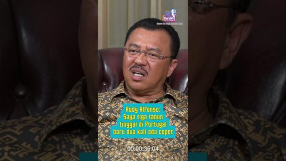 Rudy Alfonso: Saya tiga tahun tinggal di Portugal baru dua kali ada copet