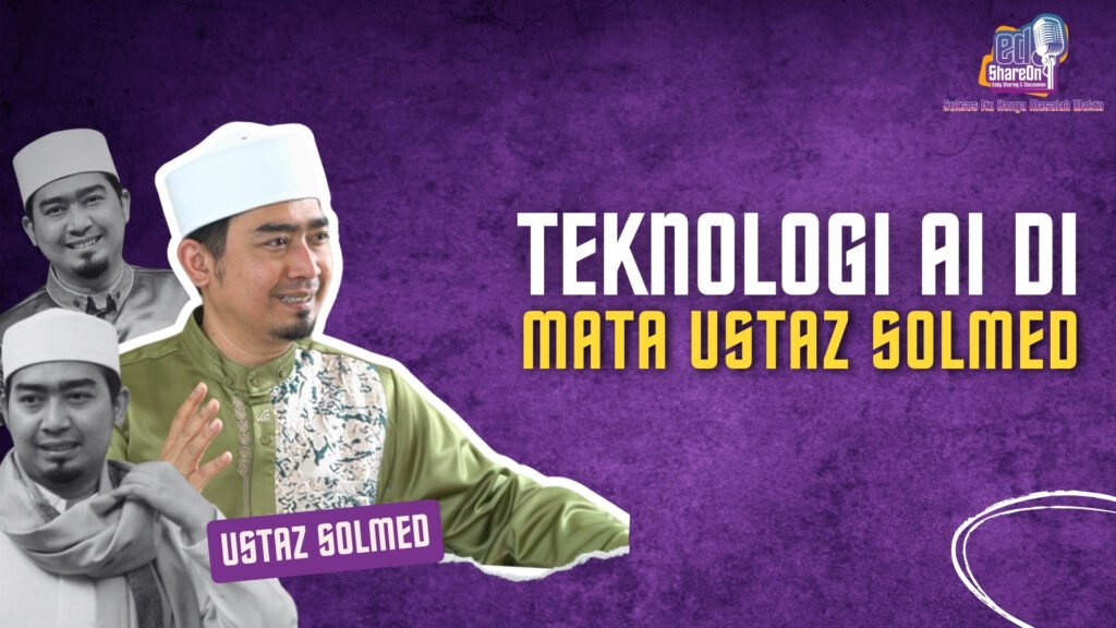 Ustaz Solmed Saat di podcast EdShareOn. (Foto: EdShareOn.com)