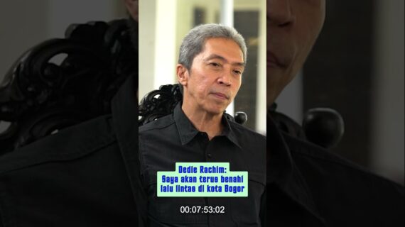 Dedie Rachim: Saya akan terus benahi lalu lintas di Kota Bogor