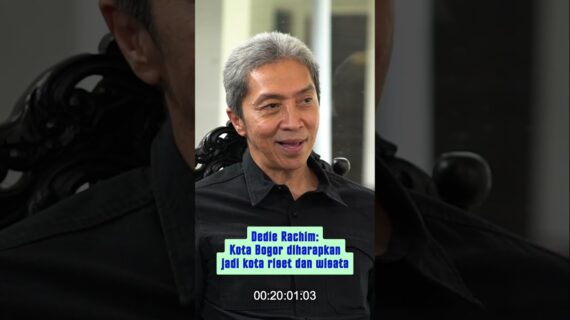 Dedie Rachim: Kota Bogor diharapkan jadi kota riset dan wisata