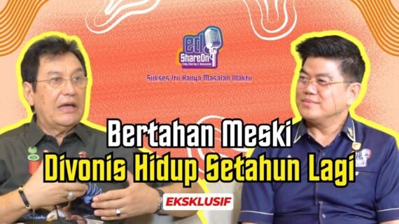 Kisah Perjuangan Rahmat Shah Melawan Kanker Ganas, Meski Divonis Hidup Setahun Lagi