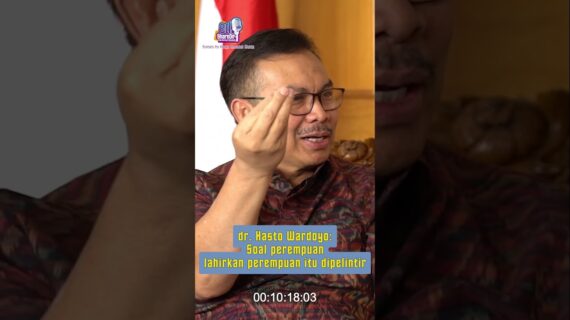 dr. Hasto Wardoyo: Soal perempuan lahirkan perempuan itu dipelintir