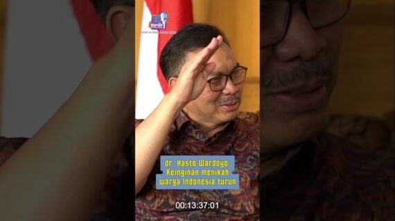 dr. Hasto Wardoyo: Keinginan menikah warga Indonesia turun