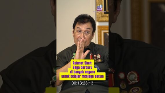 Rahmat Shah: Saya berburu di banyak negara untuk belajar menjaga satwa