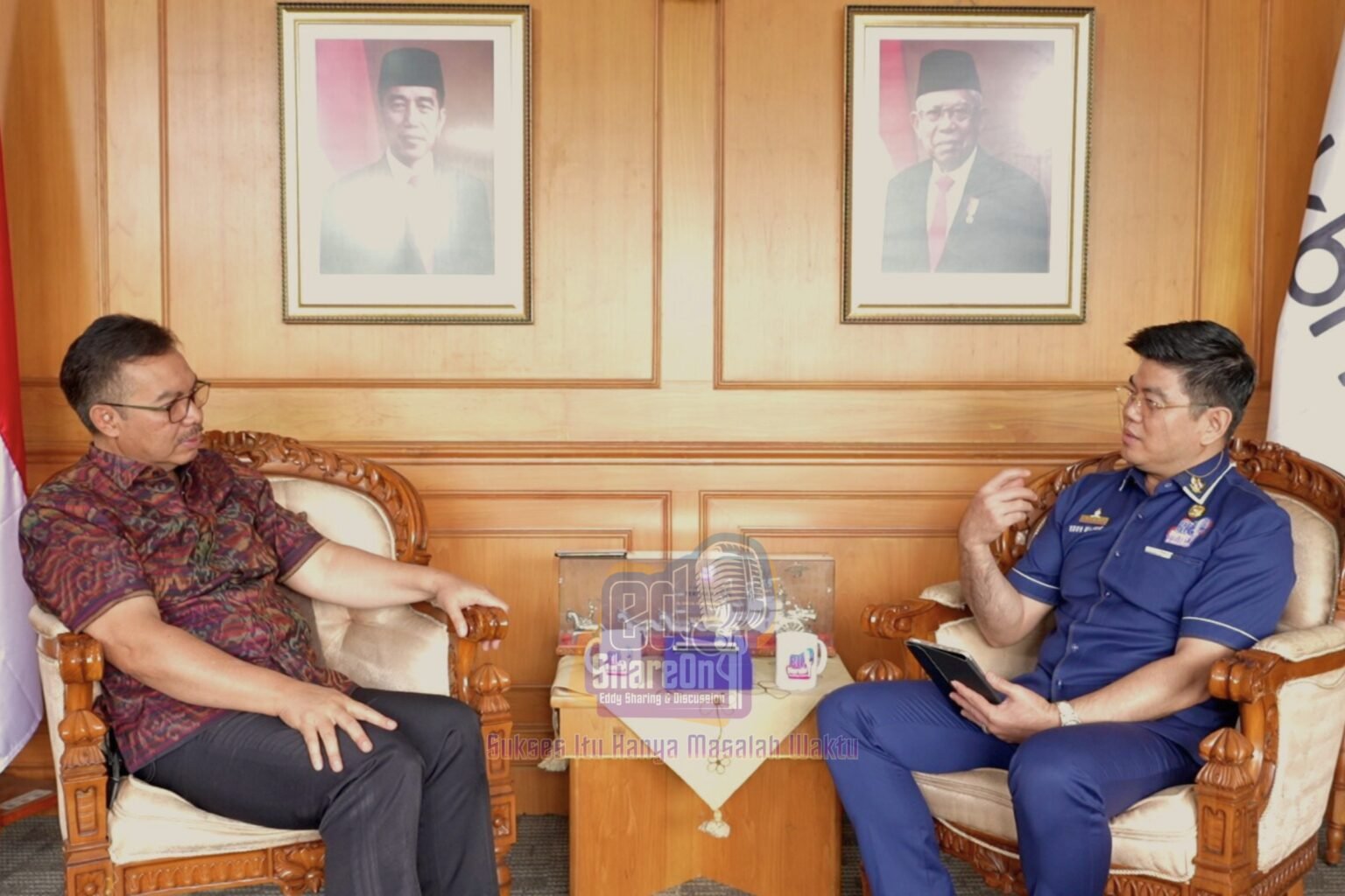 dr. Hasto Wardoyo saat di podcast EdShareOn. (Foto: EdShareOn.com)