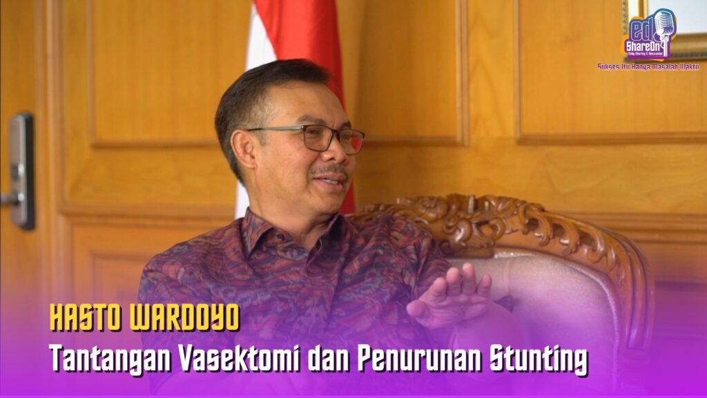 dr. Hasto Wardoyo saat di podcast EdShareOn. (Foto: EdShareOn.com)