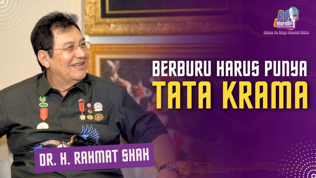 Rahmat Shah saat di podcast EdShareOn. (Foto: EdShareOn.com)