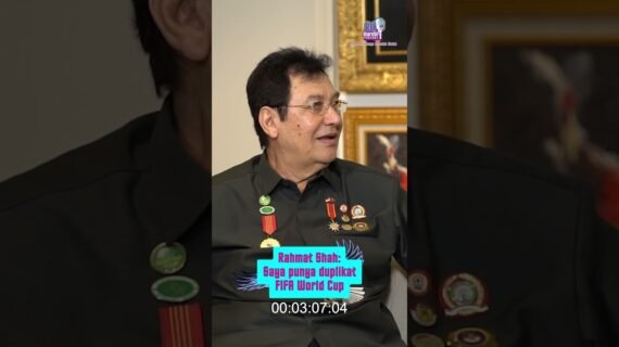 Rahmat Shah: Saya punya duplikat FIFA World Cup