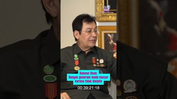 Rahmat Shah: Banyak generasi muda hancur karena tidak disiplin
