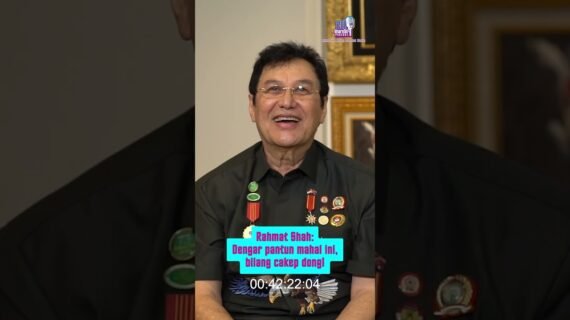 Rahmat Shah: Dengar pantun mahal ini, bilang cakep dong!