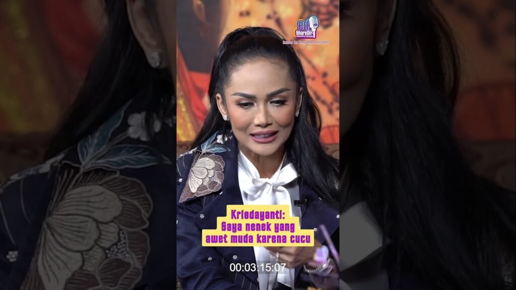 Kris Dayanti saat di podcast EdShareOn. (Foto: EdShareOn.com)