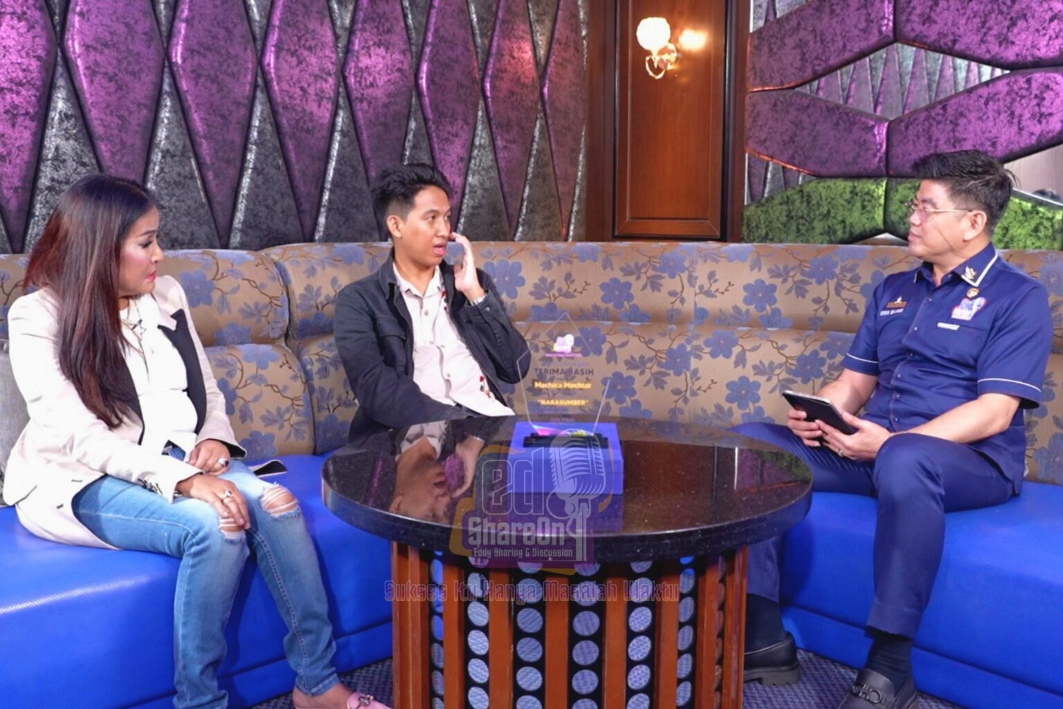 Iqbal Ramadhan saat di podcast EdShareOn. (Foto: EdShareOn.com)