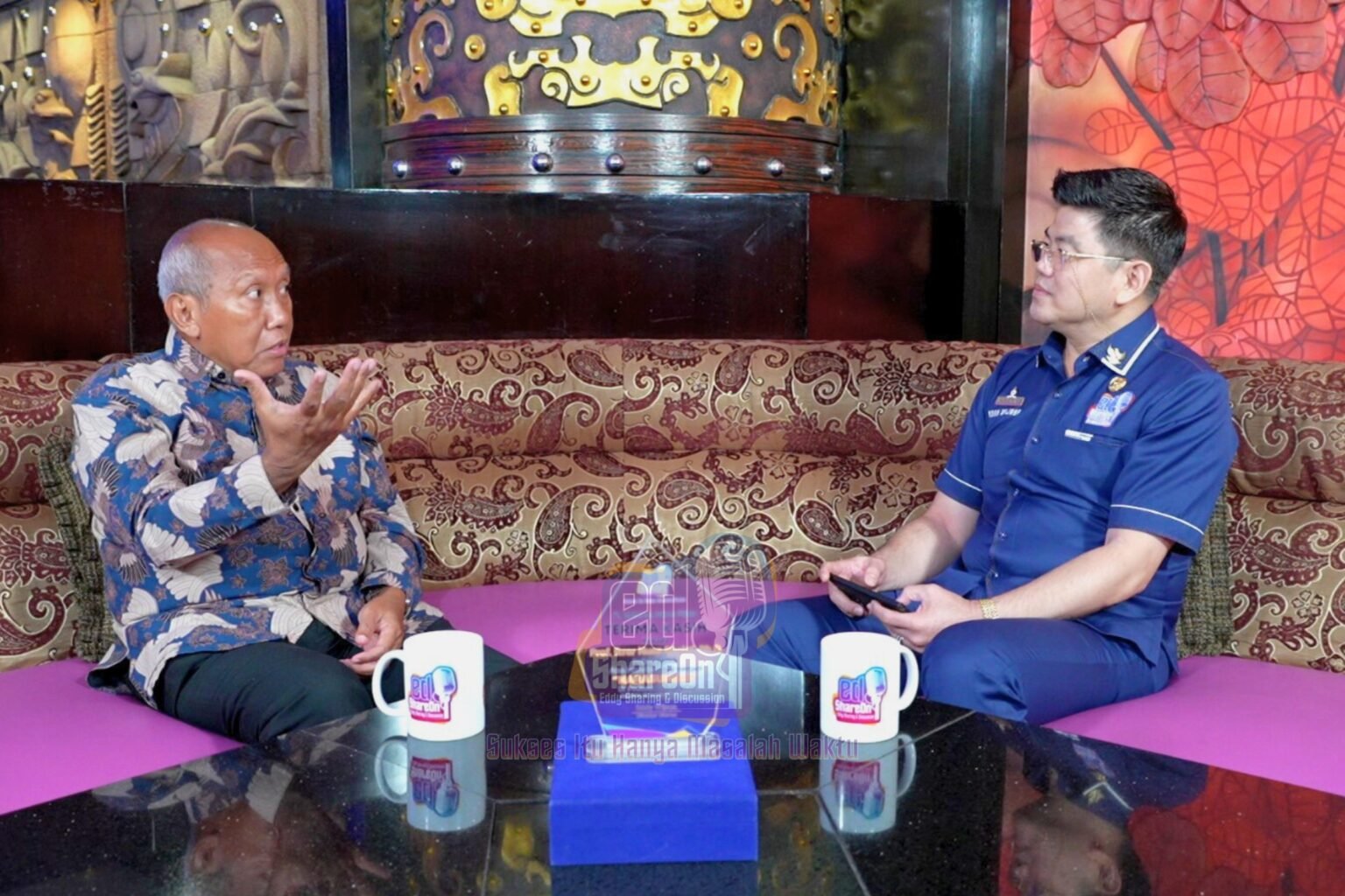 Ikrar Nusa Bhakti saat di podcast EdShareOn. (Foto: EdShareOn.com)