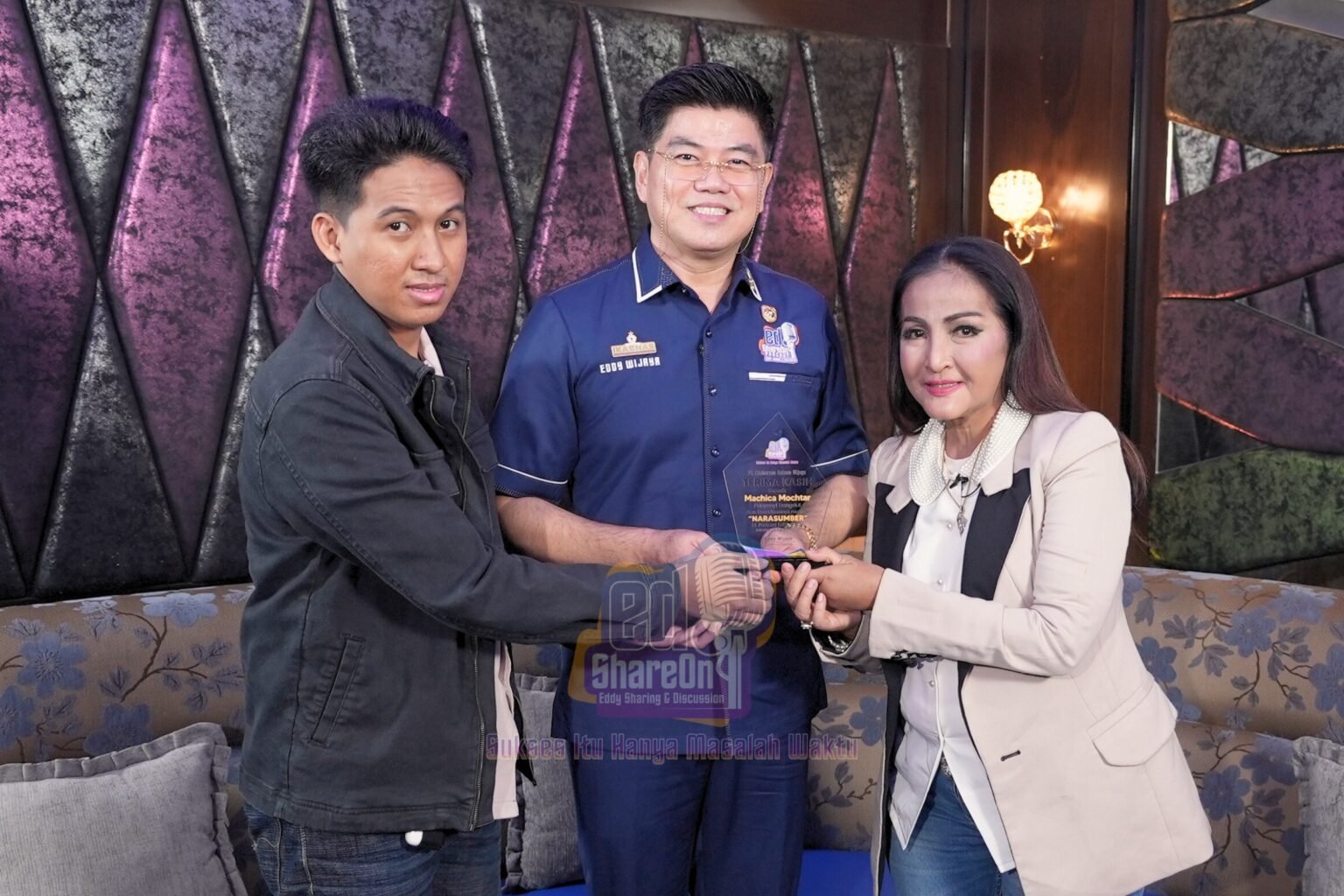 Iqbal Ramadhan saat di podcast EdShareOn. (Foto: EdShareOn.com)