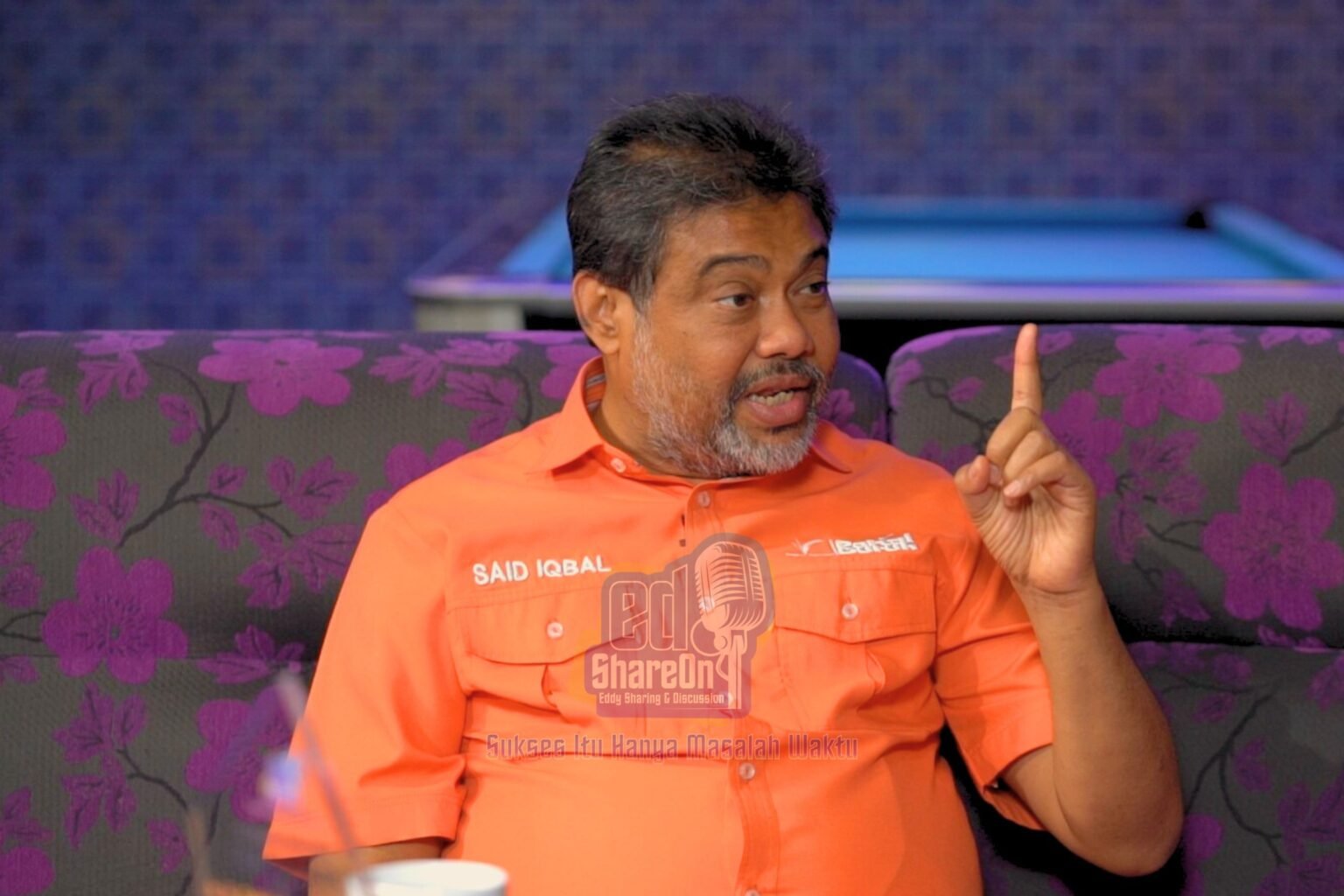 Said Iqbal saat di podcast EdShareOn. (Foto: EdShareOn.com)