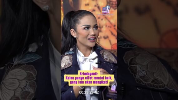 Kris Dayanti: Kalau punya sifat mental baik, yang lain akan mengikuti