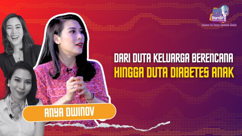 Anya Dwinov saat di podcast EdShareOn. (Foto: EdShareOn.com)