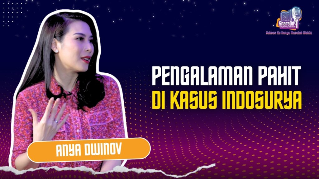 Anya Dwinov saat di podcast EdShareOn. (Foto: EdShareOn.com)