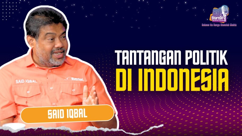 Said Iqbal saat di podcast EdShareOn. (Foto: EdShareOn.com)