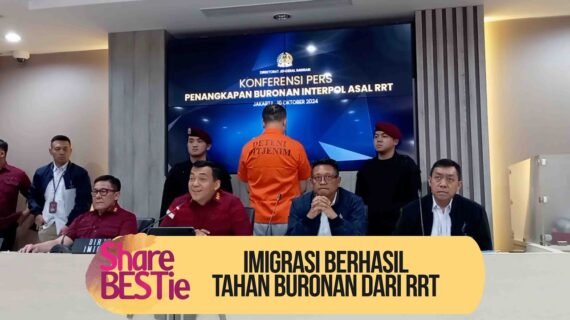 Duet Imigrasi dan Polri, Berhasil Amankan Buronan Asal RRT