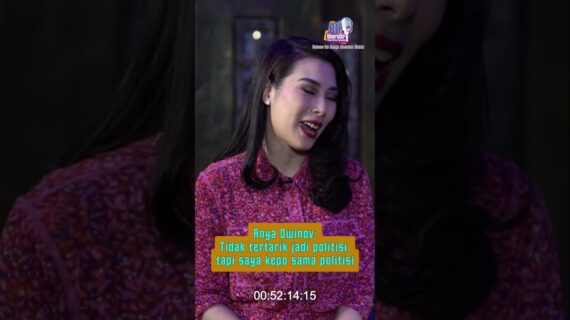 Anya Dwinov: Tidak tertarik jadi politisi, tapi saya kepo sama politisi