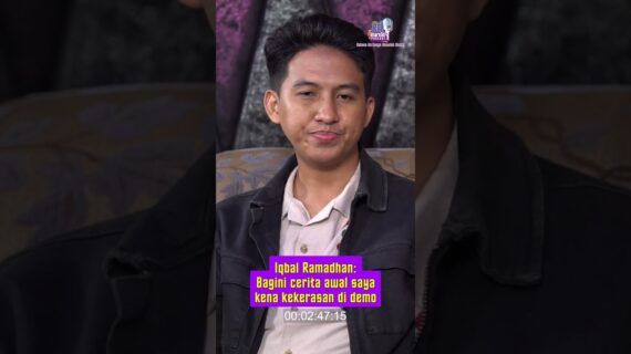 Iqbal Ramadhan: Begini cerita awal saya kena kekerasan di demo