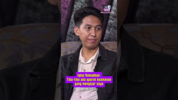 Iqbal Ramadhan: Tiba-tiba ada aparat keamanan yang mengejar saya