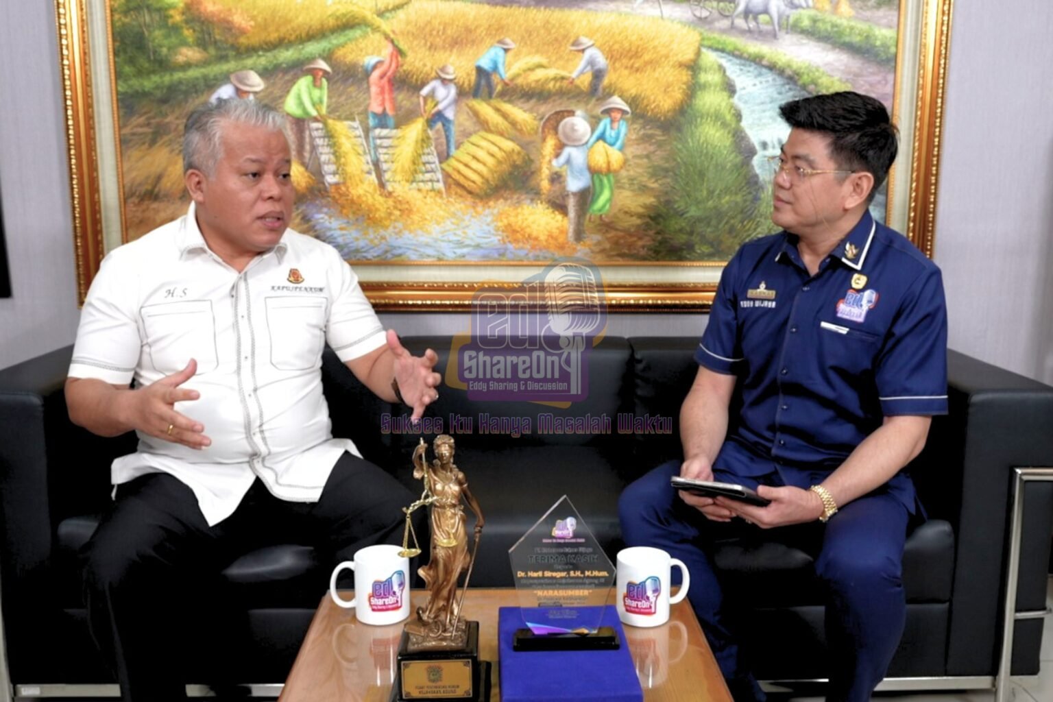 Harli Siregar saat di podcast EdShareOn. (Foto: EdShareOn.com)