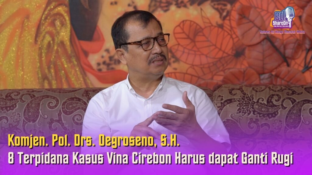 Oegroseno saat di podcast EdShareOn. (Foto: EdShareOn.com)