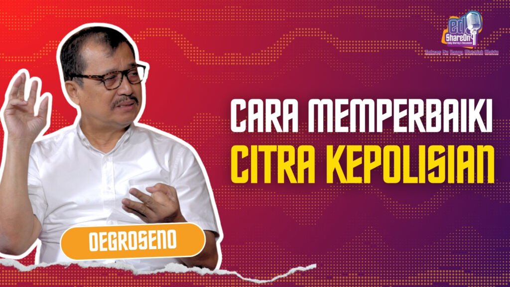 Oegroseno saat di podcast EdShareOn. (Foto: EdShareOn.com)