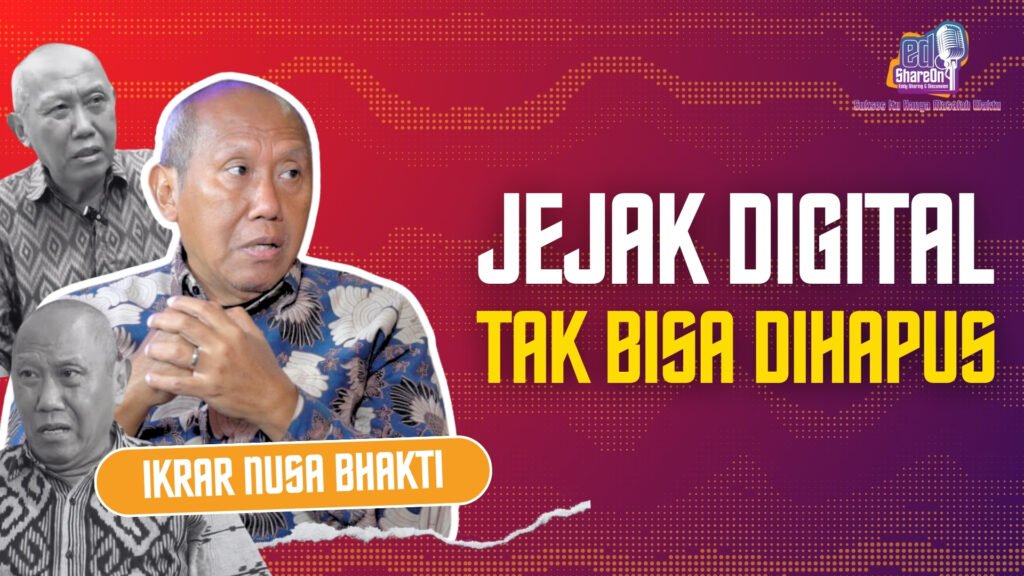 Ikrar Nusa Bhakti saat di podcast EdShareOn. (Foto: EdShareOn.com)