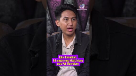 Iqbal Ramadhan: Ini alasan saya tidak bilang anak Pak Moerdiono