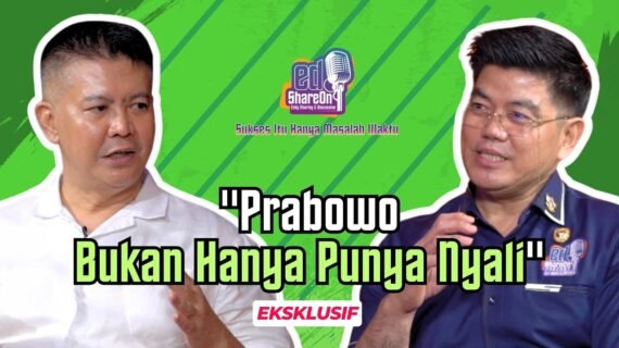 Pieter C. Zulkifli: Prabowo Bukan Hanya Punya Nyali Tapi Juga Sense of Business