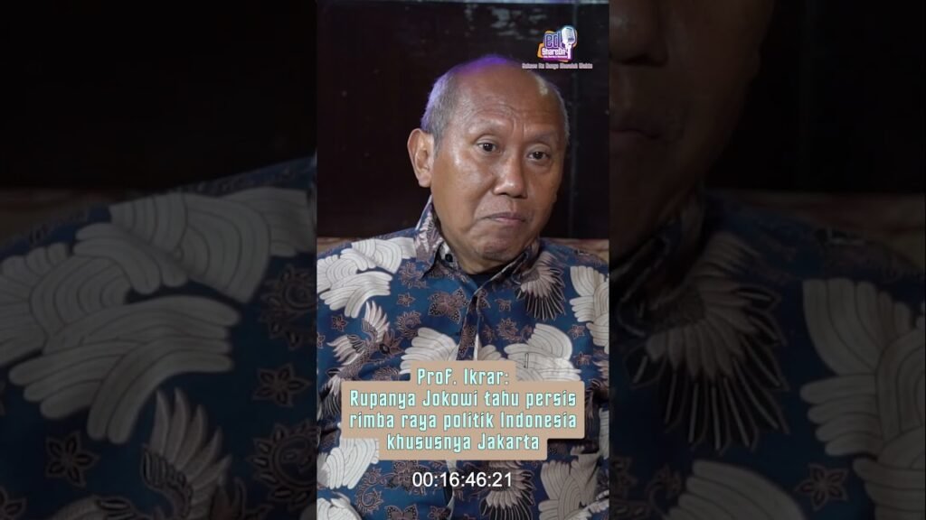 Ikrar Nusa Bhakti saat di podcast EdShareOn. (Foto: EdShareOn.com)