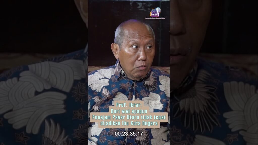 Ikrar Nusa Bhakti saat di podcast EdShareOn. (Foto: EdShareOn.com)