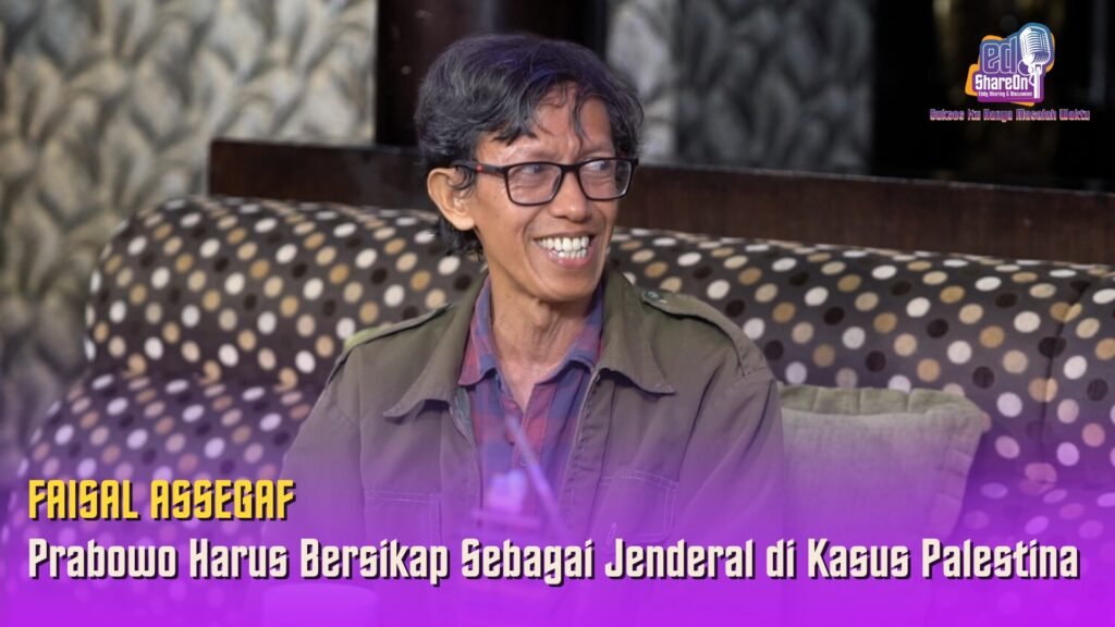 Faisal Assegaf saat di podcast EdShareOn. (Foto: EdShareOn.com)