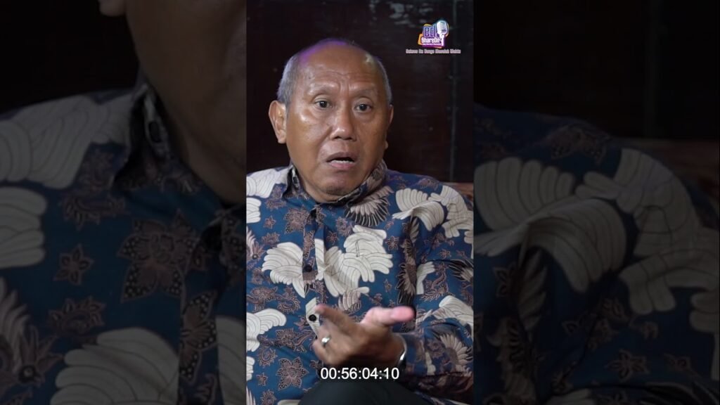 Ikrar Nusa Bhakti saat di podcast EdShareOn. (Foto: EdShareOn.com)