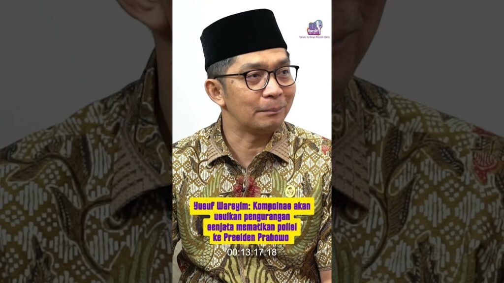 Yusuf Warsyim: Kompolnas akan usulkan pengurangan senjata mematikan polisi ke Presiden Prabowo