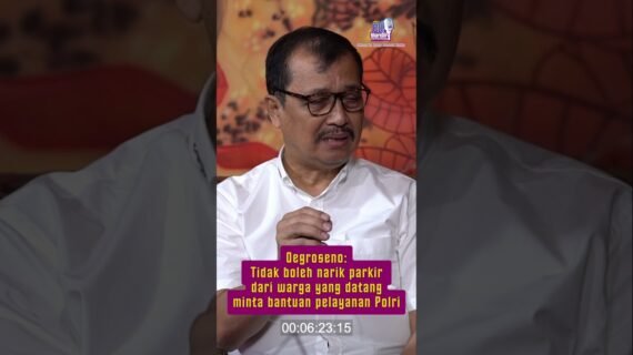 Oegroseno: Tidak boleh narik parkir dari warga yang datang minta bantuan pelayanan Polri