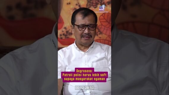 Oegroseno: Patroli polisi harus lebih soft supaya masyarakat nyaman