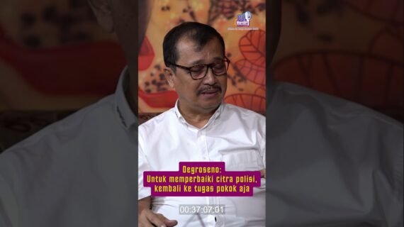Oegroseno: Untuk memperbaiki citra polisi, kembali ke tugas pokok aja