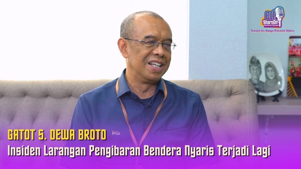 Gatot S. Dewa Broto saat di podcast EdShareOn. (Foto: EdShareOn.com)