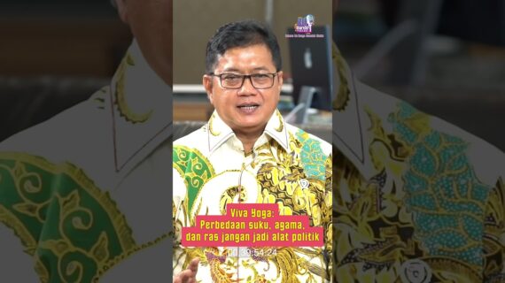 Viva Yoga: Perbedaan suku, agama, dan ras jangan jadi alat politik